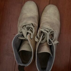 John Varvatos Collection Rivington Eyelet Lace Boot size 10 Gray